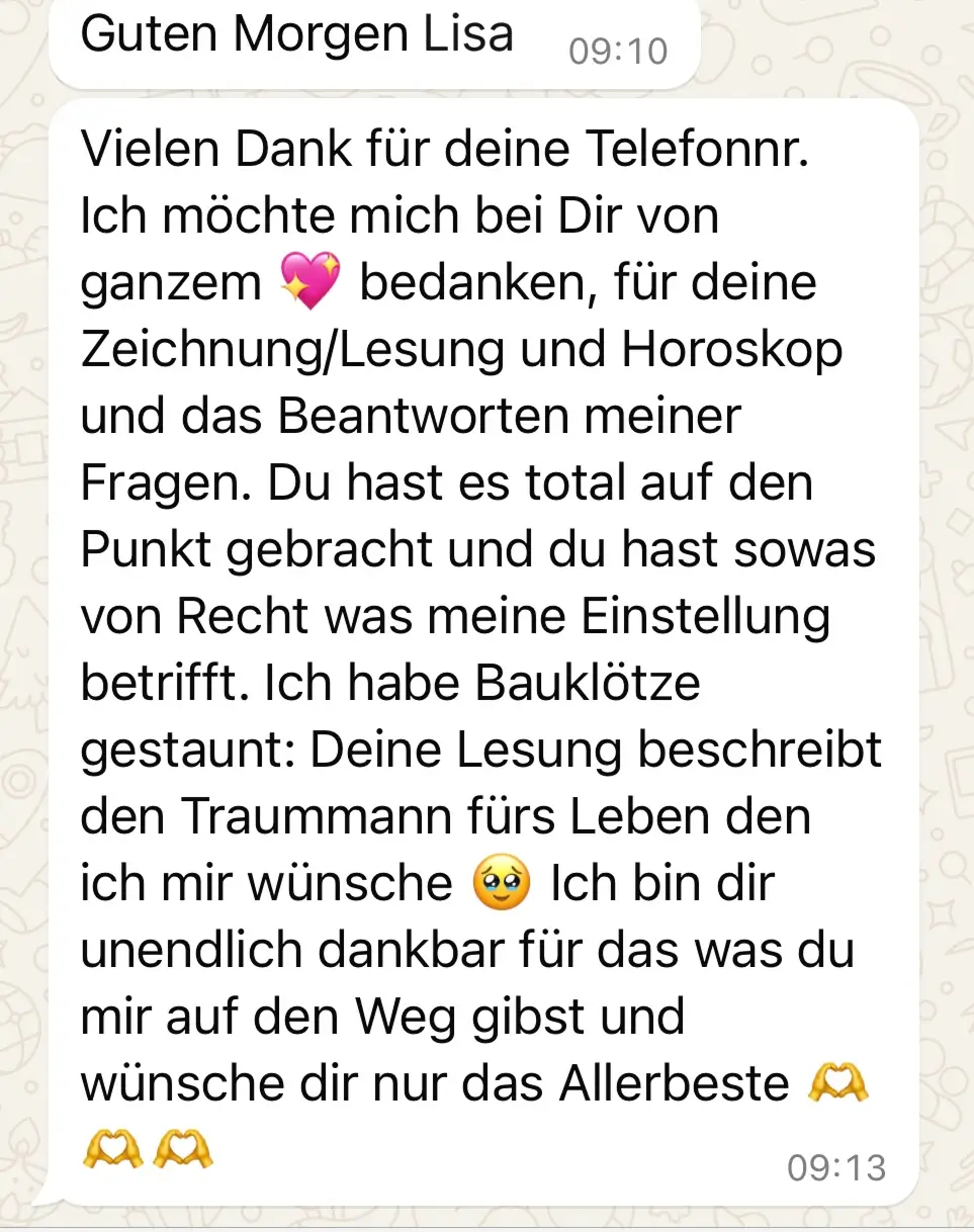 WhatsApp Chat Beweis