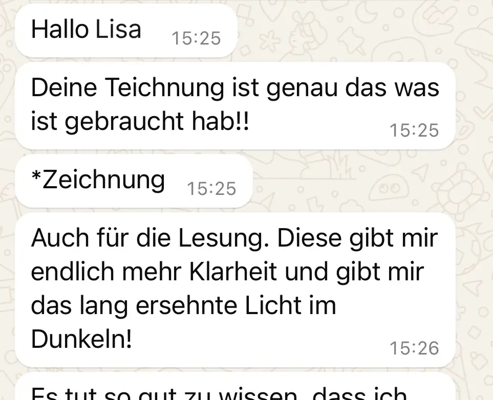 WhatsApp Chat Beweis