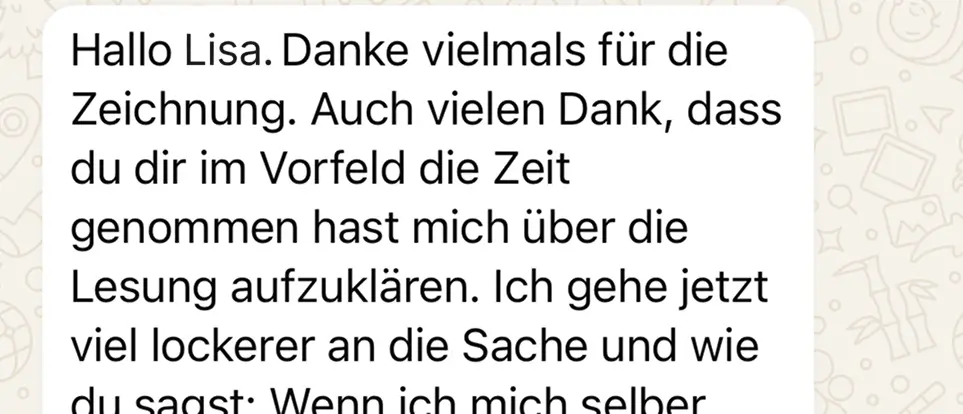 WhatsApp Chat Beweis
